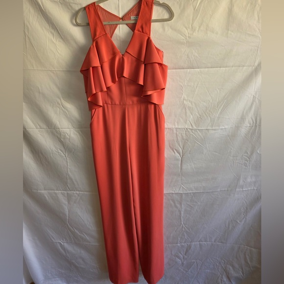 Trina Turk Pants - Trina Turk Vibrant Coral Jumpsuit